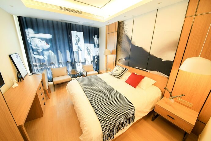 Imagen de la habitación del Hotel Lejiaxuan Boutique Apartment High-tech. Foto 26