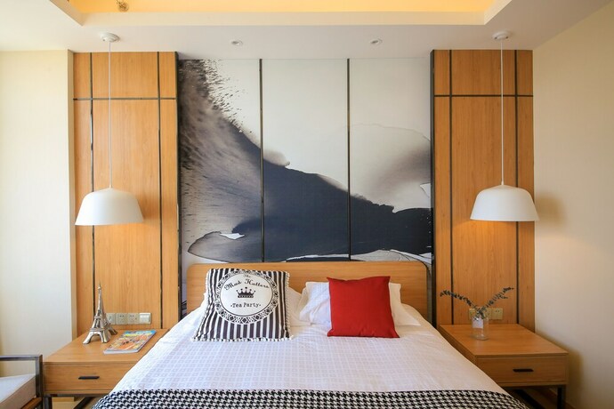 Imagen de la habitación del Hotel Lejiaxuan Boutique Apartment High-tech. Foto 28