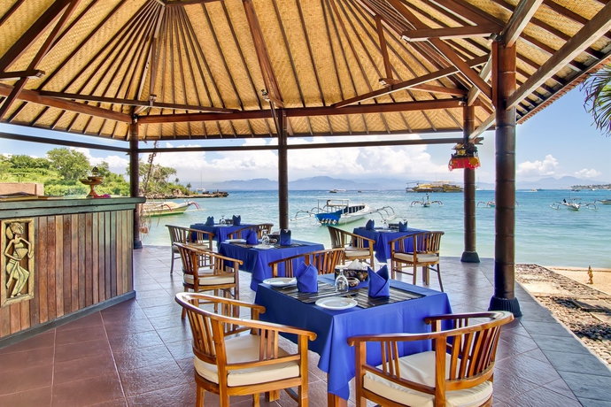 Imagen del bar/restaurante del Hotel Lembongan Bay Shore Huts. Foto 4
