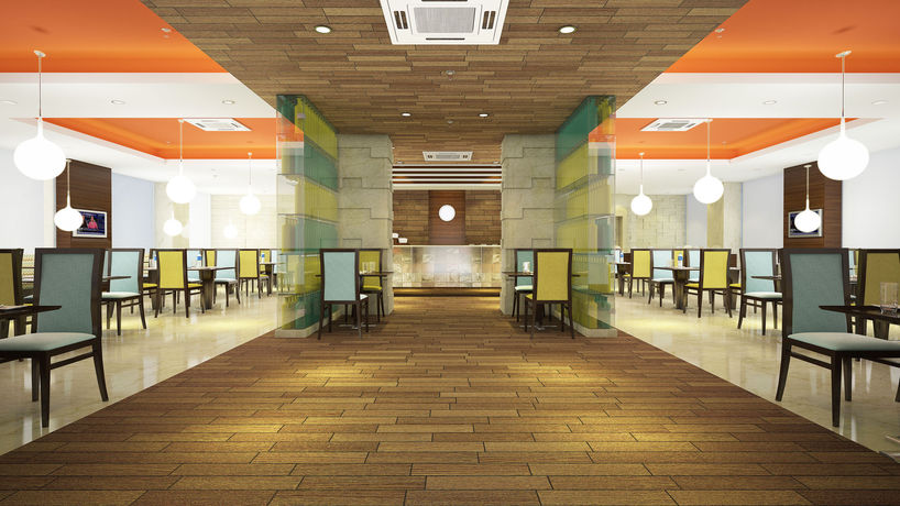 Imagen del bar/restaurante del Hotel Lemon Tree Gachibowli Hyderabad. Foto 4