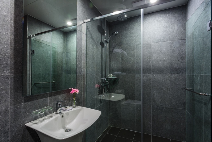 Imagen de la habitación del Hotel Leo, Jeju. Foto 10