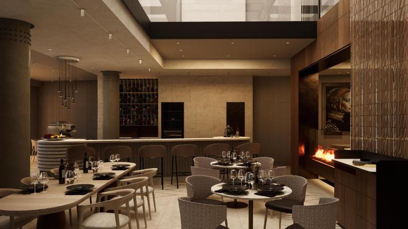 Imagen del bar/restaurante del Hotel Leon Hotel and Lounge. Foto 3