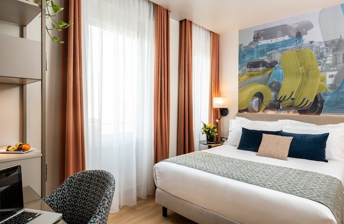 Imagen de la habitación del Hotel Leonardo Boutique Rome Termini. Foto 6