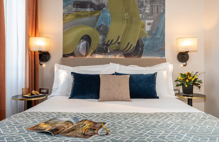 Imagen de la habitación del Hotel Leonardo Boutique Rome Termini. Foto 7