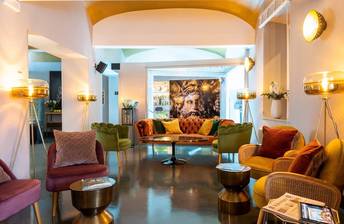 Imagen de los interiores del Hotel Leonardo Boutique Rome Termini. Foto 17