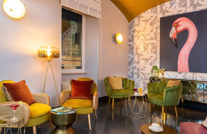 Imagen de los interiores del Hotel Leonardo Boutique Rome Termini. Foto 18