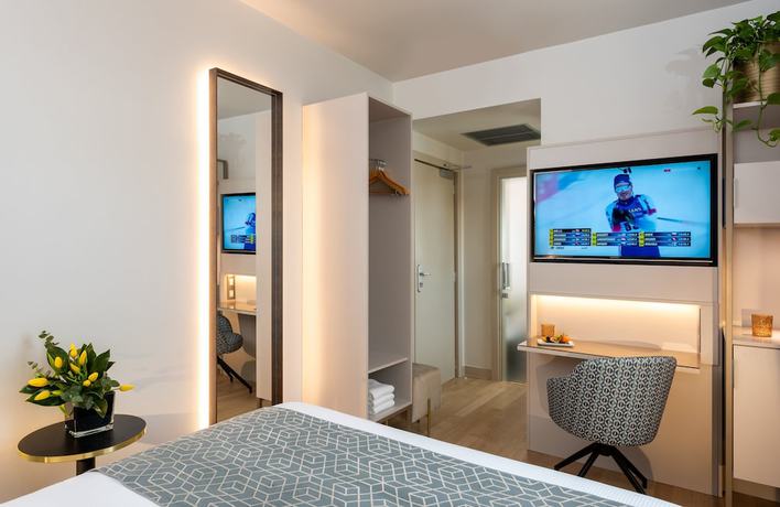 Imagen de la habitación del Hotel Leonardo Boutique Rome Termini. Foto 9