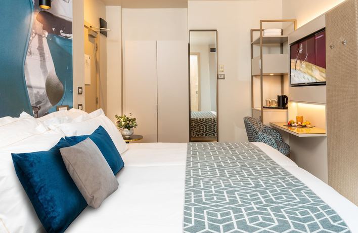 Imagen de la habitación del Hotel Leonardo Boutique Rome Termini. Foto 11