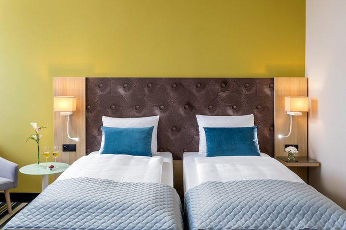 Imagen de la habitación del Hotel Leonardo Budapest. Foto 14