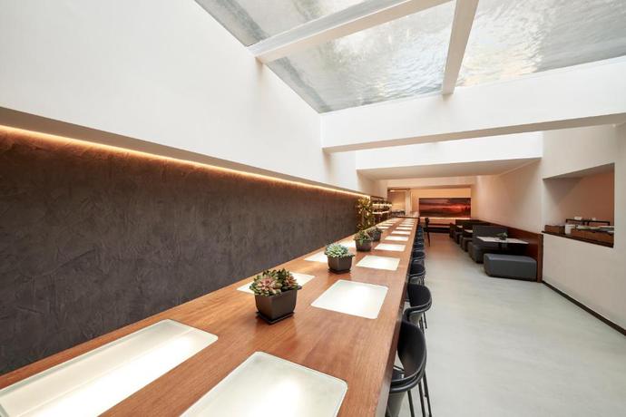 Imagen del bar/restaurante del Hotel Leonardo Da Vinci, Florencia. Foto 2