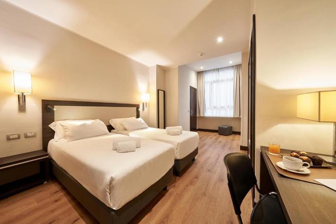 Imagen de la habitación del Hotel Leonardo Da Vinci, Florencia. Foto 7