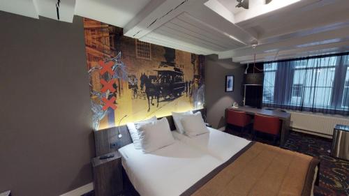 Imagen de la habitación del Hotel Leonardo Eden Amsterdam City Center, &Aacute;msterdam. Foto 8