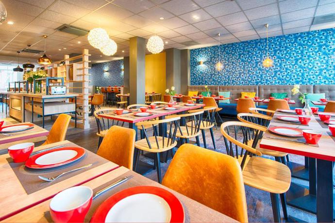 Imagen del bar/restaurante del Hotel Leonardo Hotel Amsterdam City Center. Foto 2