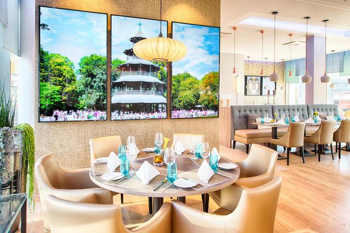 Imagen del bar/restaurante del Hotel Leonardo Munich City South. Foto 3