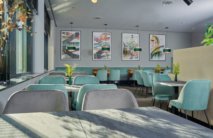 Imagen del bar/restaurante del Hotel Leonardo Vienna City West. Foto 3