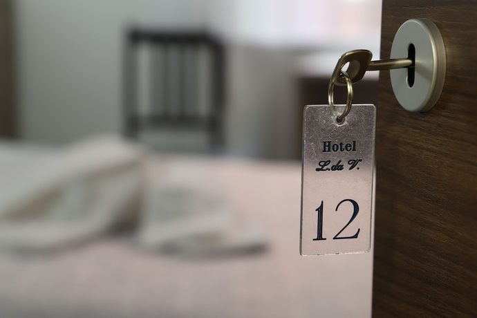 Imagen de la habitación del Hotel Leonardo da Vinci, Milán. Foto 9