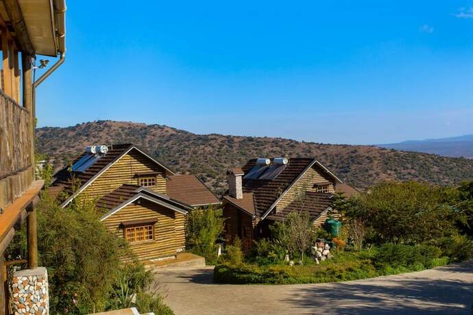 Imagen de la habitación del Hotel Lerruat Log Resort. Foto 16