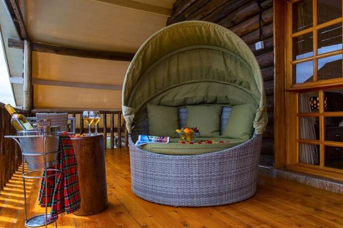 Imagen de la habitación del Hotel Lerruat Log Resort. Foto 17