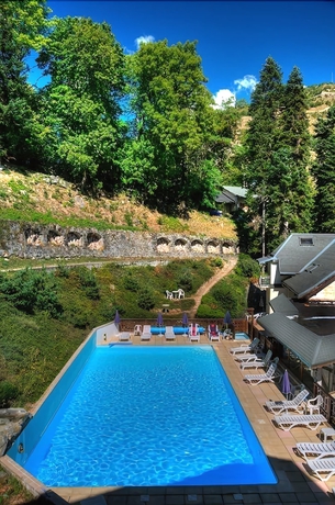 Imagen de la piscina del Hotel Les Chalets. Foto 12
