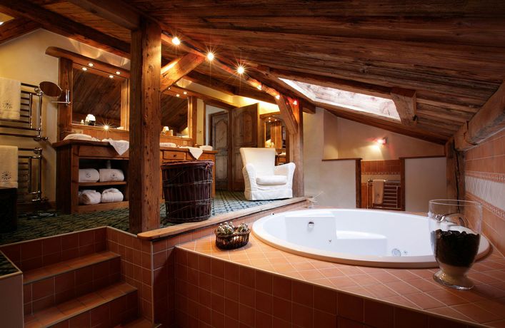 Imagen de la habitación del Hotel Les Chalets du Mont d'Arbois and Spa. Foto 12