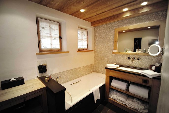 Imagen del bar/restaurante del Hotel Les Chalets du Mont d'Arbois and Spa. Foto 5