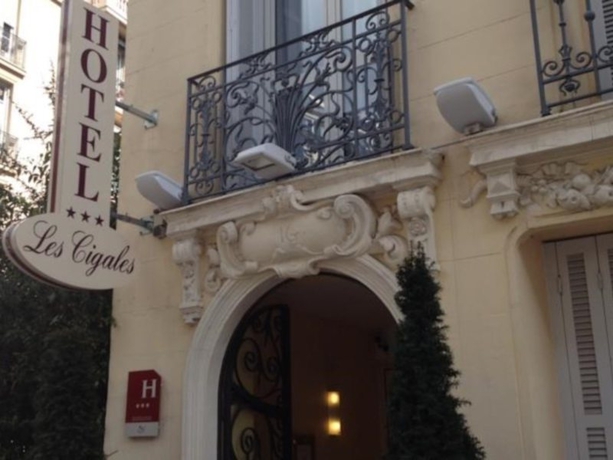 Imagen general del Hotel Les Cigales, Niza. Foto 2