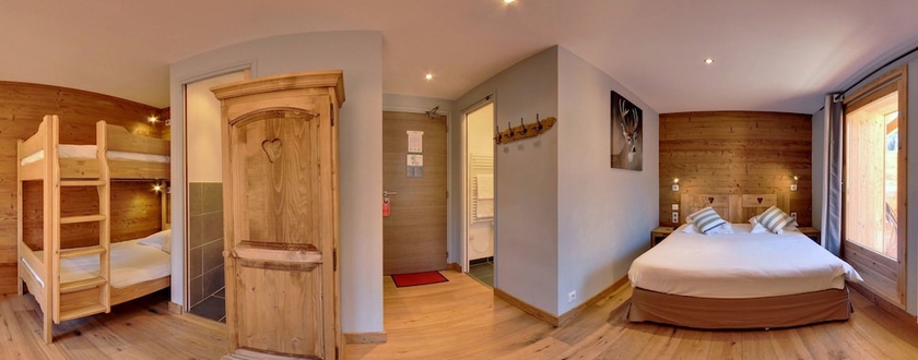 Imagen de la habitación del Hotel Les Escondus. Foto 14