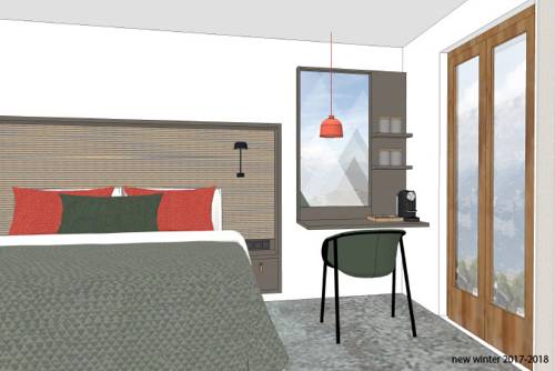 Imagen de la habitación del Hotel Les Etagnes. Foto 3