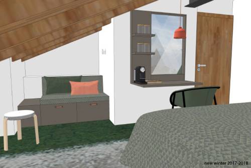 Imagen de la habitación del Hotel Les Etagnes. Foto 5