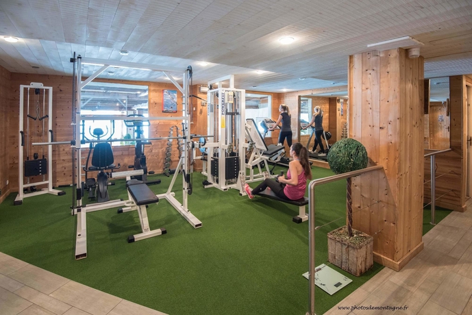 Imagen de los interiores del Hotel Les Grands Montets and Spa. Foto 15