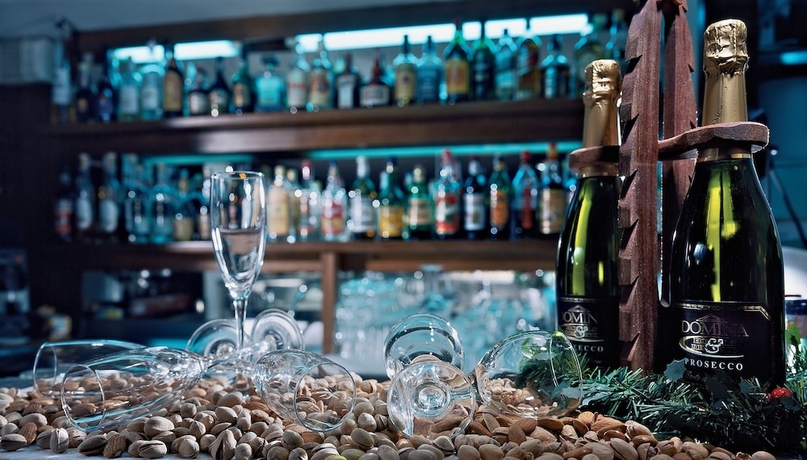 Imagen del bar/restaurante del Hotel Les Jumeaux Courmayeur. Foto 5