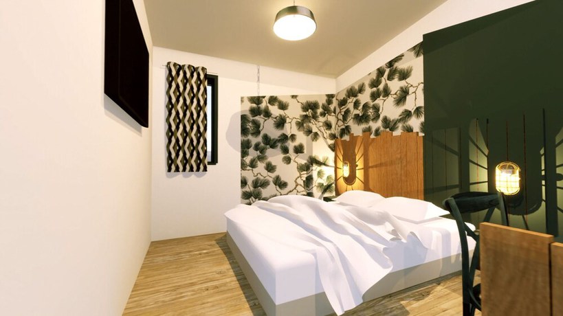 Imagen de la habitación del Hotel Les Lodges de Lemptegy. Foto 3