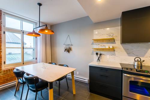 Imagen de la habitación del Hotel Les Lofts Du Tr&eacute;sor - By Les Lofts Vieux-quebec. Foto 10