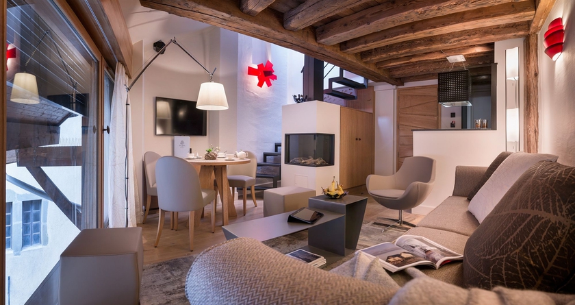 Imagen de los interiores del Hotel Les Loges Annecy Vieille Ville. Foto 12