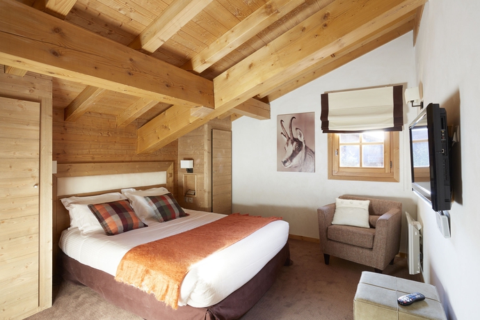 Imagen de la habitación del Hotel Les Loges Blanches. Foto 3