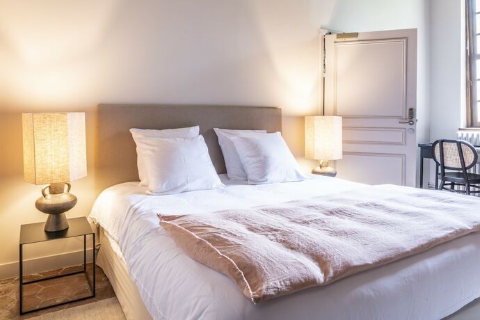 Imagen de la habitación del Hotel Les Manoirs des Portes de Deauville. Foto 16