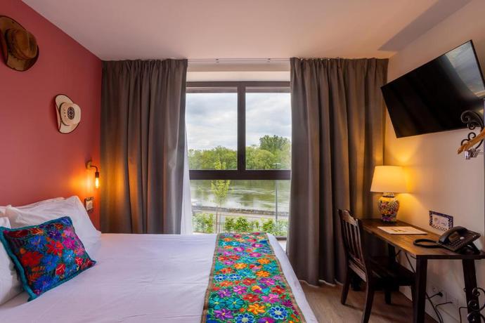 Imagen de la habitación del Hotel Les Rivages de Beauval. Foto 7