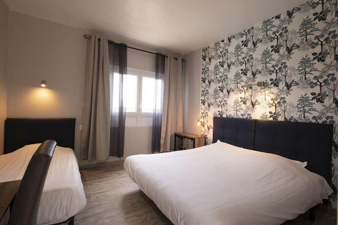 Imagen de la habitación del Hotel Les Rocailles. Foto 15