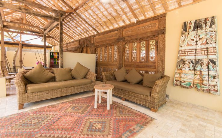 Imagen de los interiores del Hotel Les Villas Ottalia Gili Meno, Gili Meno Island. Foto 18