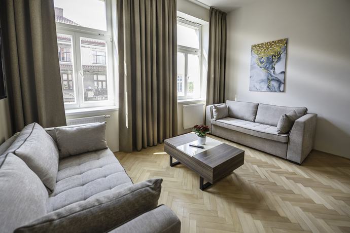 Imagen de la habitación del Hotel Letna Garden Suites. Foto 9