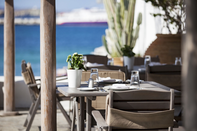 Imagen del bar/restaurante del Hotel Leto, Mikonos. Foto 4