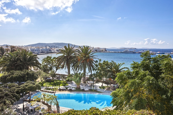 Imagen de la piscina del Hotel Leto, Mikonos. Foto 14