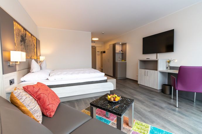 Imagen de la habitación del Hotel Leugermann. Foto 10
