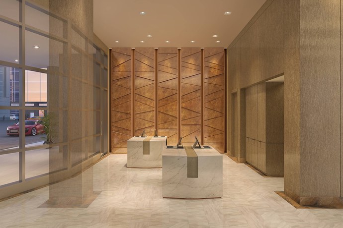Imagen de los interiores del Hotel Lexington Marriott City Center. Foto 12