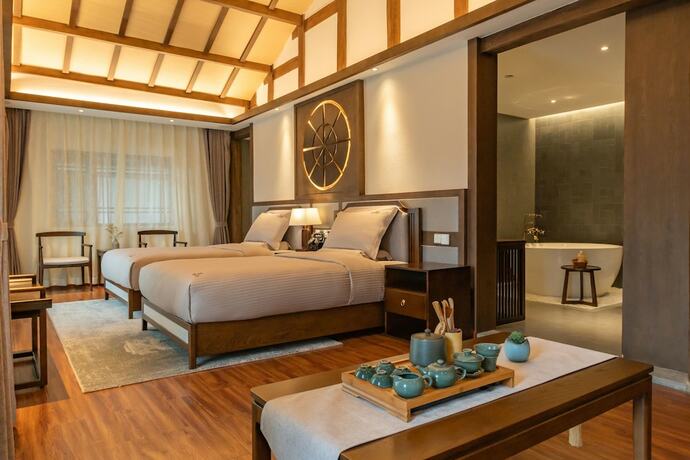 Imagen general del Hotel Lijiang Passing-cloud Resort. Foto 16