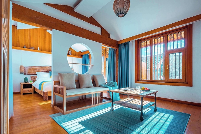 Imagen de la habitación del Hotel Lijiang half yard hotel. Foto 2