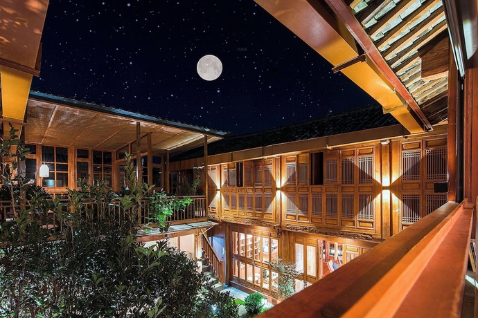 Imagen de los interiores del Hotel Lijiang half yard hotel. Foto 16