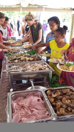 Imagen del bar/restaurante del Hotel Likuri Island Resort Fiji. Foto 6