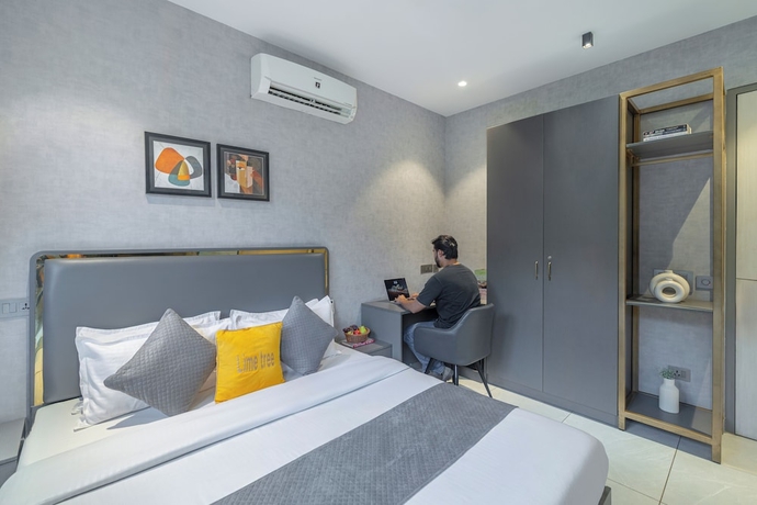 Imagen de la habitación del Hotel Lime Tree and Stays Greater Noida Nearby India Expo Centre and Mart. Foto 3