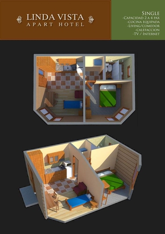 Imagen general del Hotel Linda Vista Apart. Foto 12